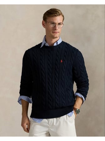 Polo Ralph Lauren Örgülü Triko Kazak