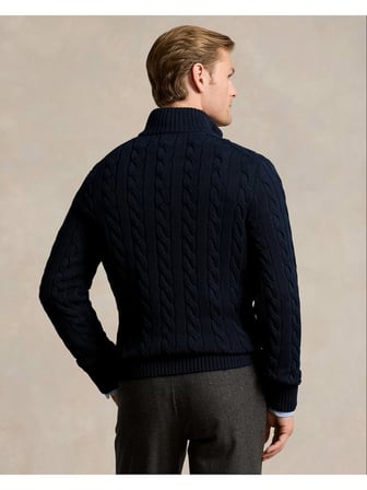 Polo Ralph Lauren Yarım Fermuar Triko Kazak