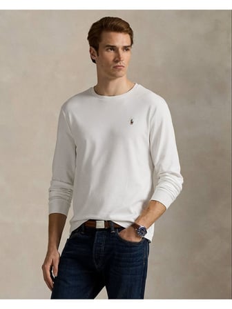 Polo Ralph Lauren Özel Tasarım Regular Kesim Yumuşak Pamuklu Sweatshirt