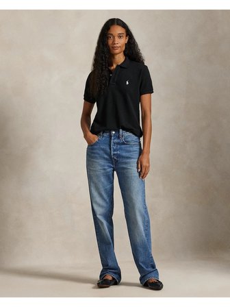 Polo Ralph Lauren Regular Fit Kadın File Polo T-Shirt