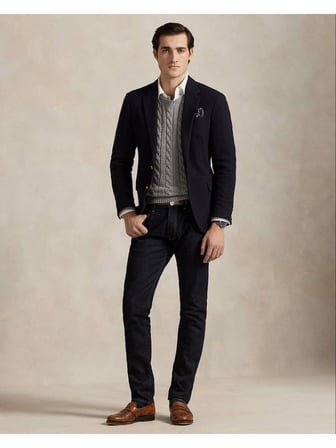 Polo Ralph Lauren Örgülü Triko Kazak