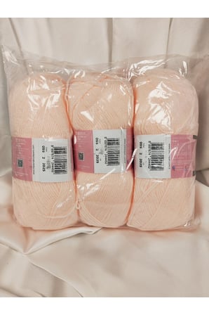 LUX BABY Yavruağzı El Örgü İpi Art NO:3010 - Nm:3.4 - 100gr. 340mt. (3 Adet) - Renk: 095
