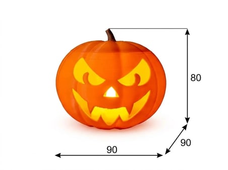 SARTOPYA Halloween Balkabağı LED Mumluk