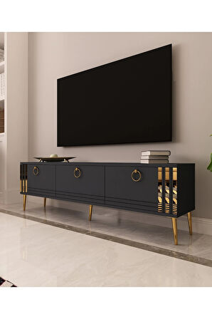 Altın Tv Ünitesi | Antrasit - Antrasit