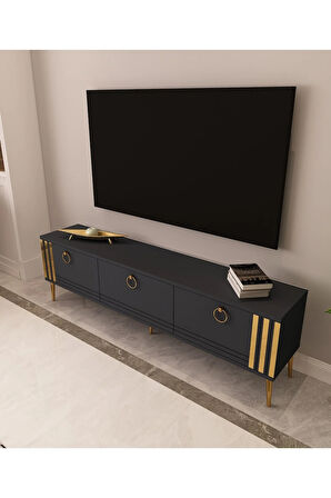 Altın Tv Ünitesi | Antrasit - Antrasit
