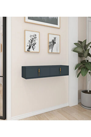 Skys Duvara Monte Dresuar | Antrasit - Antrasit