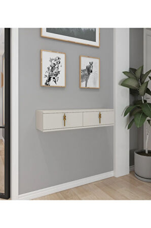 Skys Duvara Monte Dresuar | Bej - Bej