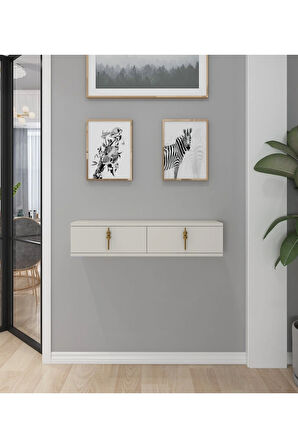 Skys Duvara Monte Dresuar | Bej - Bej