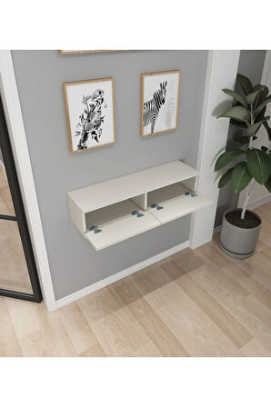 Skys Duvara Monte Dresuar | Bej - Bej