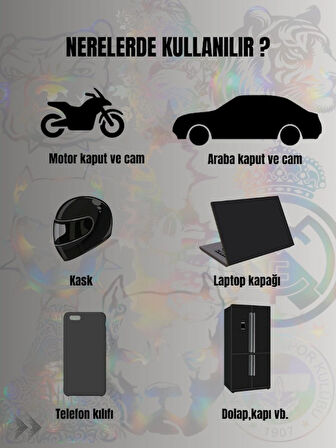 Fb Amblem Hologram Sticker 150*180 mm
