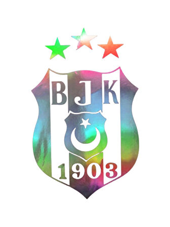 BJK Hologram Sticker 1