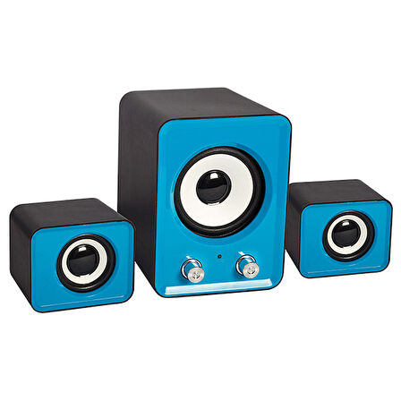 MAGICVOICE FT-202 2+1 USB MİNİ HOPARLÖR - SPEAKER (5W+2W+2W - 4 OHM)