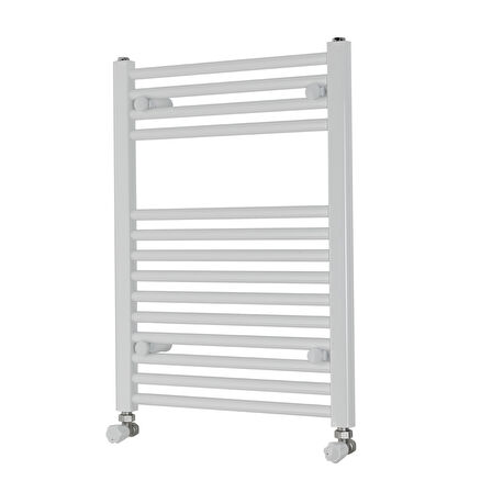 688X600mm Alya Beyaz Çok Borulu Çelik Havlupan