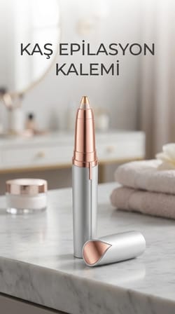 İnce Uçlu Yüz Tüy Alma Epilasyon Aleti Kaş Bıyık İçin