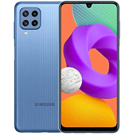 Yenilenmiş Samsung Galaxy M22 128 GB Siyah Cep Telefonu (12 Ay Garantili) - C Kalite