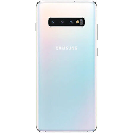 Yenilenmiş Samsung Galaxy S10 Plus 128 GB Beyaz Cep Telefonu (12 Ay Garantili) - B Kalite