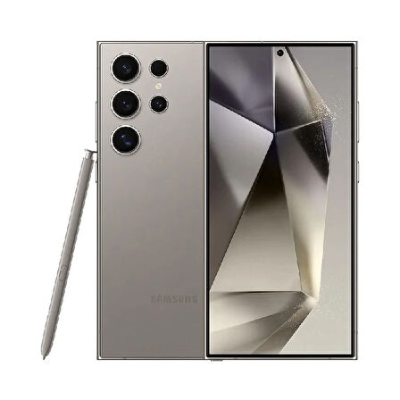 YENİLENMİŞ SAMSUNG GALAXY S24 ULTRA 512GB GRİ TİTANYUM CEP TELEFONU (12 AY GARANTİLİ) - A KALİTE