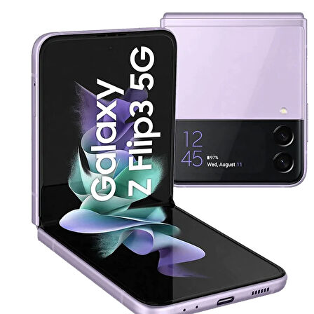 Yenilenmiş Samsung Galaxy Z Flip3 128 GB Siyah Cep Telefonu (12 Ay Garantili) - A Kalite