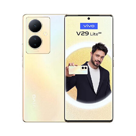 YENİLENMİŞ VIVO V29 LITE 256GB SİYAH CEP TELEFONU (12 AY GARANTİLİ) - C KALİTE