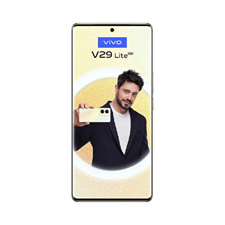 YENİLENMİŞ VIVO V29 LITE 256GB SİYAH CEP TELEFONU (12 AY GARANTİLİ) - C KALİTE