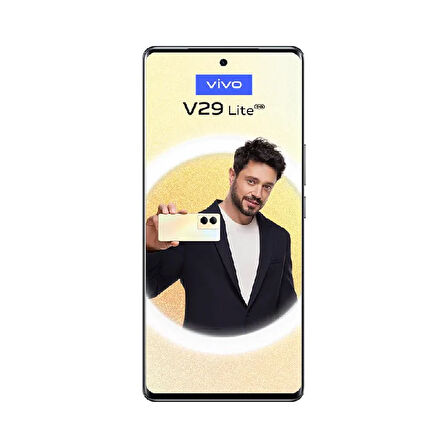 YENİLENMİŞ VIVO V29 LITE 256GB SİYAH CEP TELEFONU (12 AY GARANTİLİ) - B KALİTE
