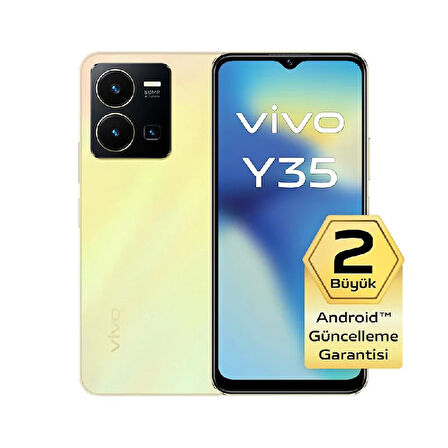 YENİLENMİŞ VIVO Y35 256GB MAVİ CEP TELEFONU (12 AY GARANTİLİ) - C KALİTE