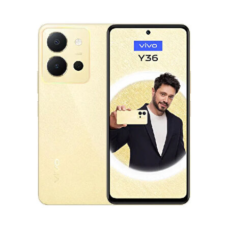 YENİLENMİŞ VIVO Y36 256GB SİYAH CEP TELEFONU (12 AY GARANTİLİ) - C KALİTE