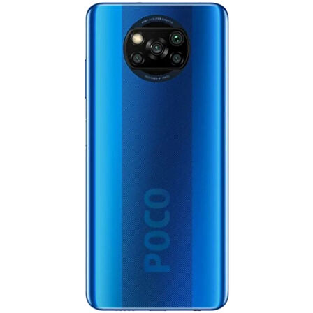 YENİLENMİŞ XIAOMI POCO X3 NFC 128GB MAVİ CEP TELEFONU (12 AY GARANTİLİ) - C KALİTE