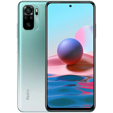 YENİLENMİŞ XIAOMI REDMI NOTE 10 128GB YEŞİL CEP TELEFONU (12 AY GARANTİLİ) - A KALİTE