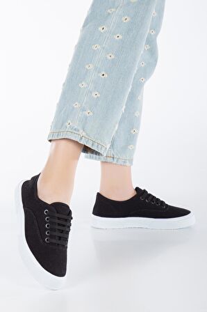 Siyah Kadın Spor Ayakkabı