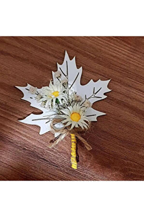 25 Adet Yaprak Dekoratif Magnet
