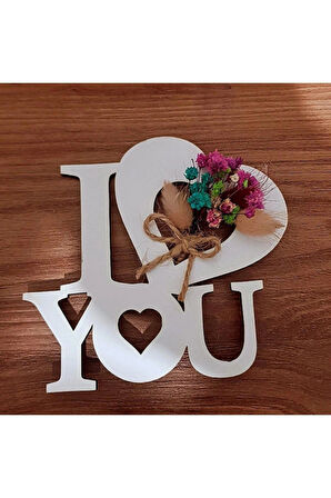 25 Adet I Love You Magnet