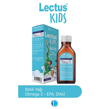 Kids Balık Yağı Karışık Meyve Aromalı 150 ml Likit Omega 3 Şurup