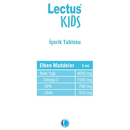 Kids Balık Yağı Karışık Meyve Aromalı 150 ml Likit Omega 3 Şurup
