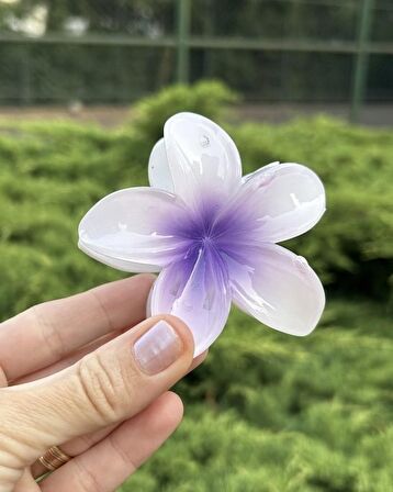 Hibisküs Büyük Boy Mandal Çiçek Toka