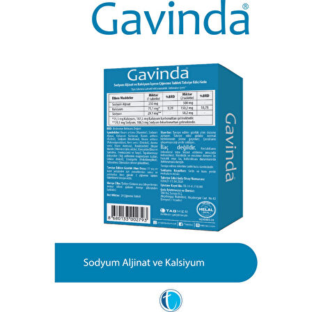 24 Çiğneme Tableti Sodyum Alijinat