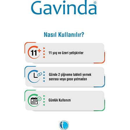 24 Çiğneme Tableti Sodyum Alijinat