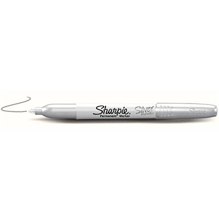 Sharpie Permanent Markör Metalik Gümüş