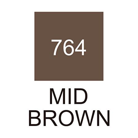Zig Kurecolor Kc3000 Twin S Marker Kalem 764 Mid Brown