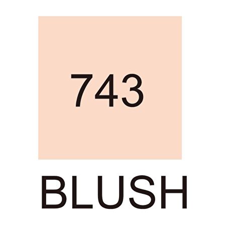 Zig Kurecolor Kc3000 Twin S Marker Kalem 741-743 Blush