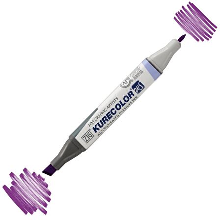 Zig Kurecolor Kc3000 Twin S Marker Kalem 665 Deep Pink