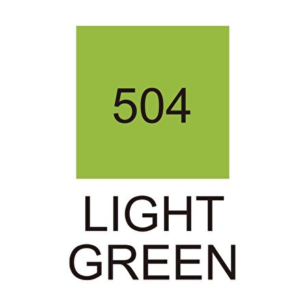 Zig Kurecolor Kc3000 Twin S Marker Kalem 504 Light Green