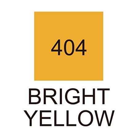 Zig Kurecolor Kc3000 Twin S Marker Kalem 404 Bright Yellow
