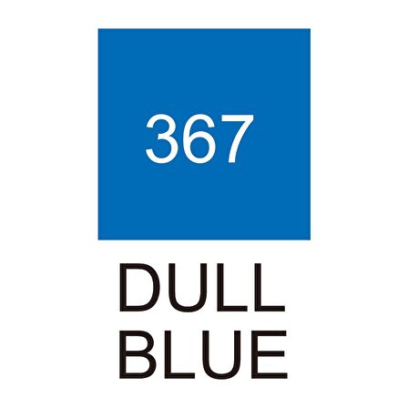 Zig Kurecolor Kc3000 Twin S Marker Kalem 366-367 Dull Blue