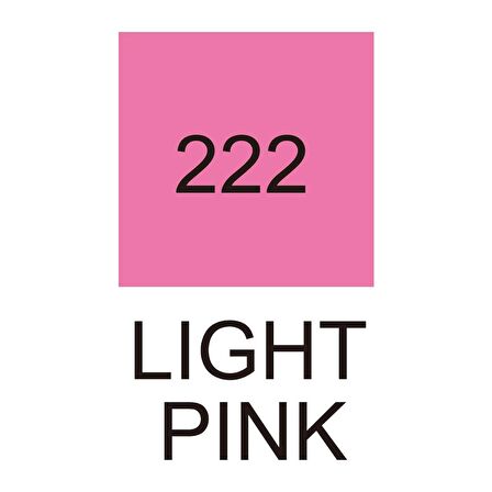 Zig Kurecolor Kc3000 Twin S Marker Kalem 221-222 Light Pink