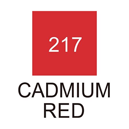 Zig Kurecolor Kc3000 Twin S Marker Kalem 217 Cadmium Red