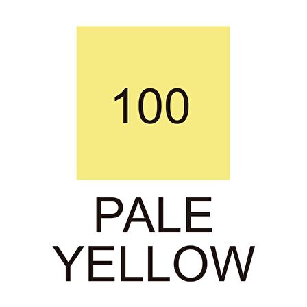 Zig Kurecolor Kc3000 Twin S Marker Kalem 100 Pale Yellow