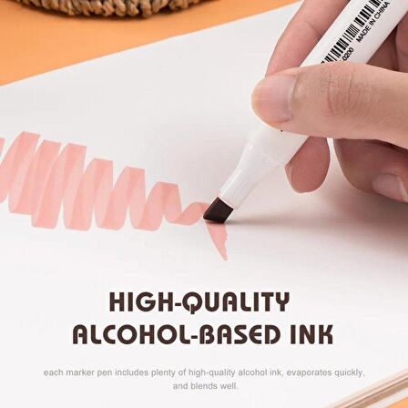 Arrtx Alp Çift Uçlu Marker Seti 36lı Skin