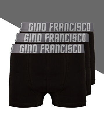 GRİ Premium Kutulu 3'lü Erkek Boxer