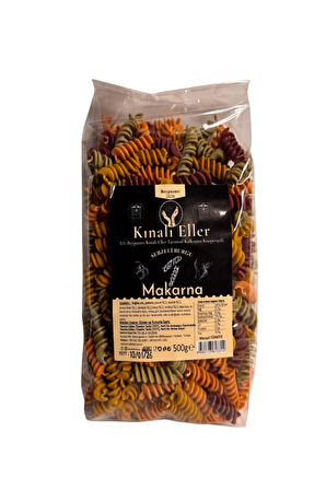 Beypazarı Ev Usulü Karışık Sebzeli Burgu Makarna 500 gr